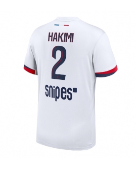 Paris Saint-Germain Achraf Hakimi #2 Maglia Gara Trasferta Repliche 2025-26 Maniche Corte